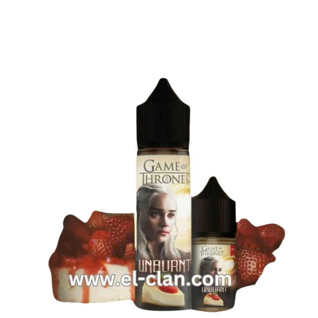 Game Of Thrones Unburnt تشيزكيك فراوله - Game Of Thrones E-Juice -  الكلان فيب el-clan.