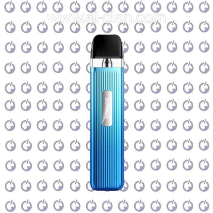 Geekvape Sonder Q Pod in black, showcasing sleek design and compact size for efficient vaping hardware.