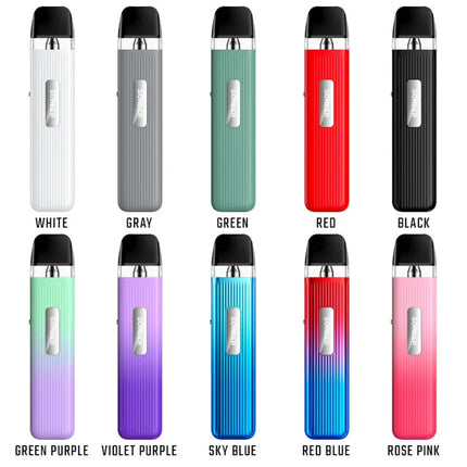 Geekvape Sonder Q Pod in black, showcasing sleek design and pod hardware features for vaping enthusiasts.