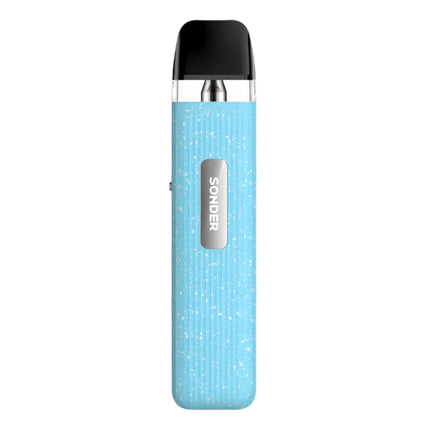 Geekvape Sonder Q Pod in black, showcasing sleek design and portable vape hardware features.