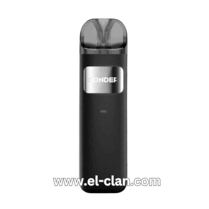 نقطة تعبئة من بود فيب هاردوير Geekvape Sonder U باللون الأسود مع تصميم أنيق وجسم مضغوط