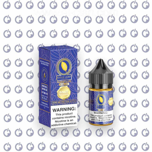Gold Leaf Royal Oak Salt 🚬 تبغ كراميل موز - Gold Leaf -  الكلان فيب el-clan.