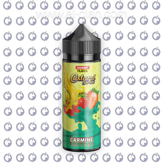 Horny Carmine Custard كاستر فراوله - Horny Flava -  الكلان فيب el-clan.