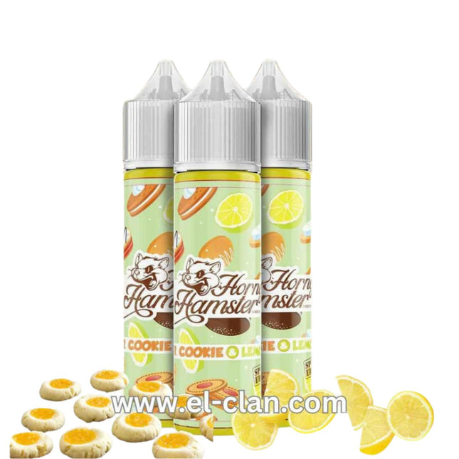 Horny Hamster MR. Cookie&Lemon  كوكيز زبده كريمه ليمون - Horny Hamster E-Juice -  الكلان فيب el-clan.