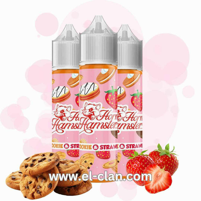Horny Hamster Mr.Cookie strawberry كوكيز فراولة - Horny Hamster E-Juice -  الكلان فيب el-clan.