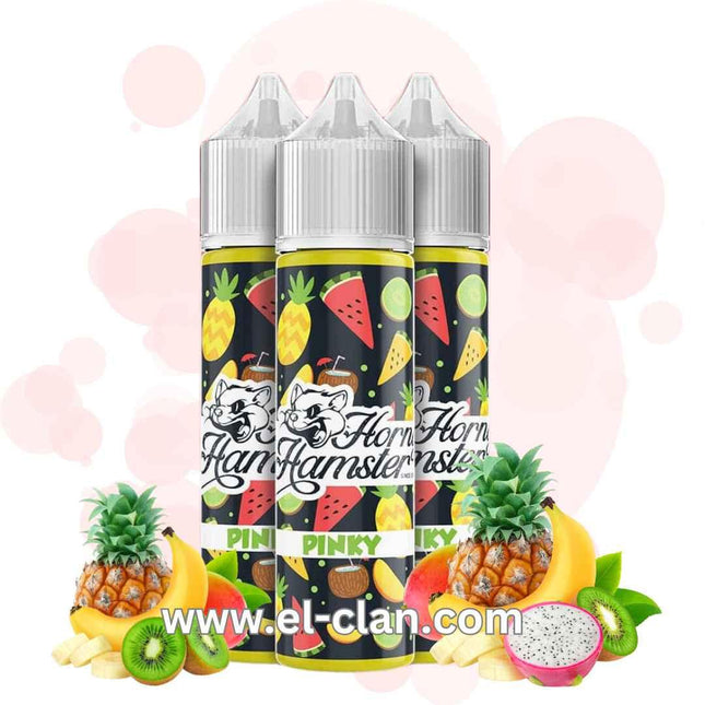 Horny Hamster Pinky فواكه استوائيه - Horny Hamster E-Juice -  الكلان فيب el-clan.