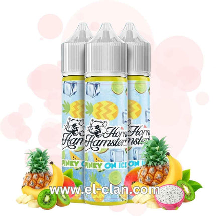 Horny Hamster Pinky On Ice فواكه استوائيه ساقعة - Horny Hamster E-Juice -  الكلان فيب el-clan.