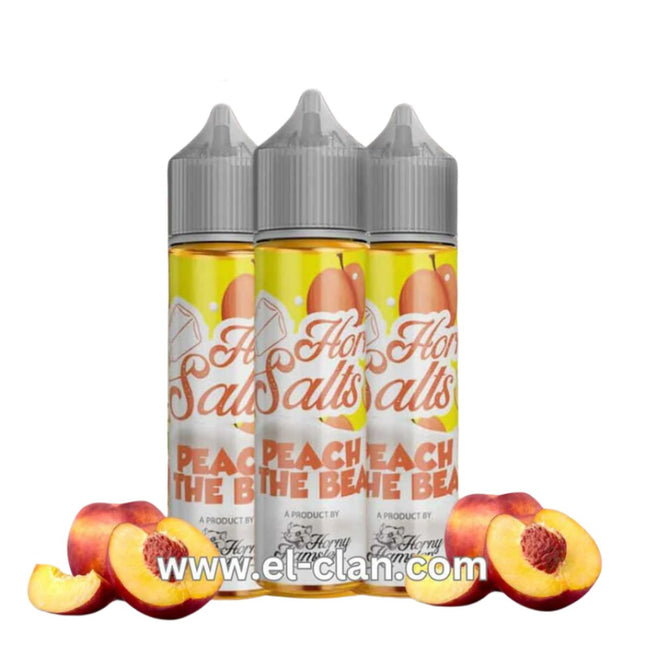 Horny Hamster SaltNic Peach On The Beach خوخ كريمه - Horny Hamster E-Juice -  الكلان فيب el-clan.