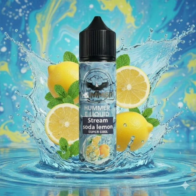 Hummer Super Cool Stream Soda Lemonصودا ليمون ساقع جدا