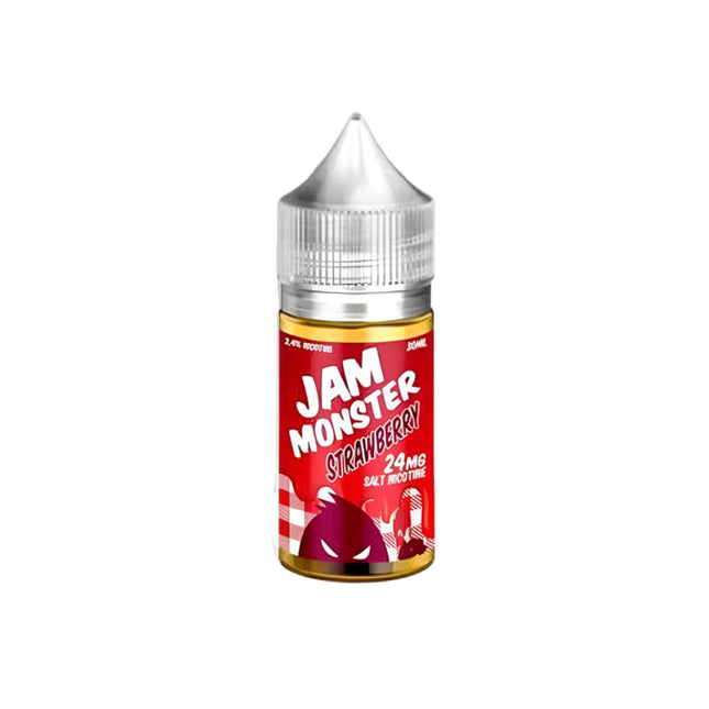 Jam Monster Strawberry جام مونستر فراوله - Monster Vape Laps -  الكلان فيب el-clan.