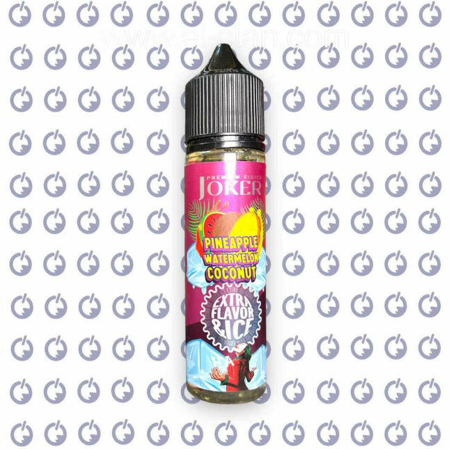 Joker Pineapple Watermelon Coconut Extra اناناس جوزهند بطيخ ساقع - Joker E-Juice -  الكلان فيب el-clan.