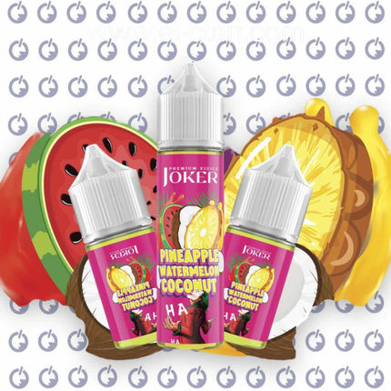 Joker Pineapple Watermelon Coconut اناناس جوزهند بطيخ - Joker E-Juice -  الكلان فيب el-clan.