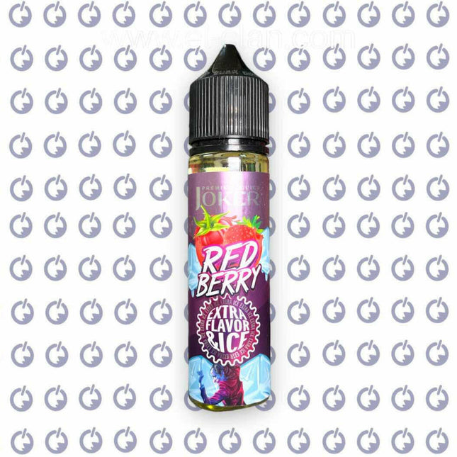 Joker Red Berry Extra فراوله توت ساقع - Joker E-Juice -  الكلان فيب el-clan.