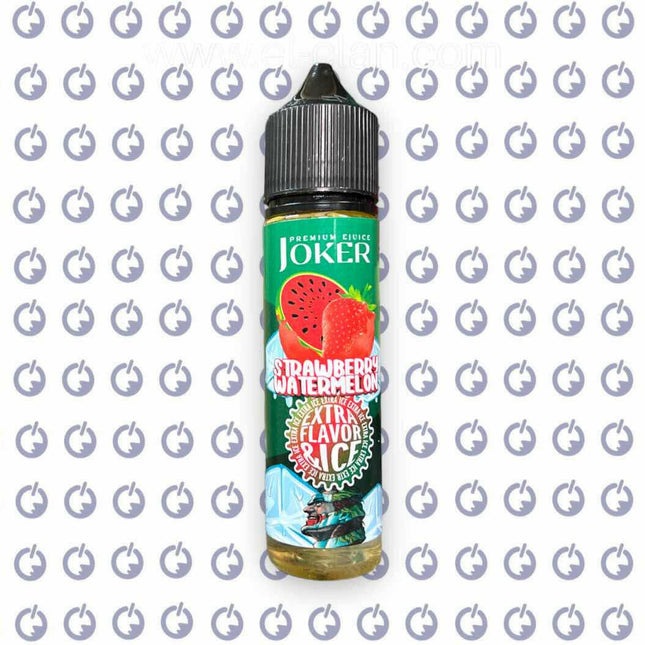 Joker Strawberry Watermelon Extra فراوله بطيخ ساقع - Joker E-Juice -  الكلان فيب el-clan.