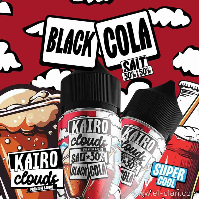 Kairo Clouds SaltNic Super Cool Black Cola كولا