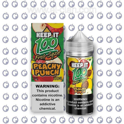Keep it 100 Peachy Punch  كوكتيل - Keep it 100 -  الكلان فيب el-clan.