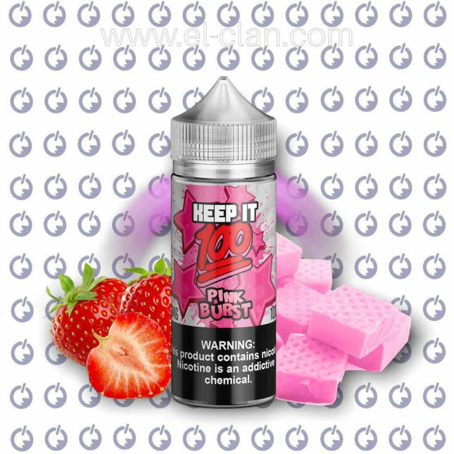 Keep it 100 Pink Burst Strawberry Candy - el-clan.com Keep it 100 Pink Burst Strawberry Candy - el-clan.com