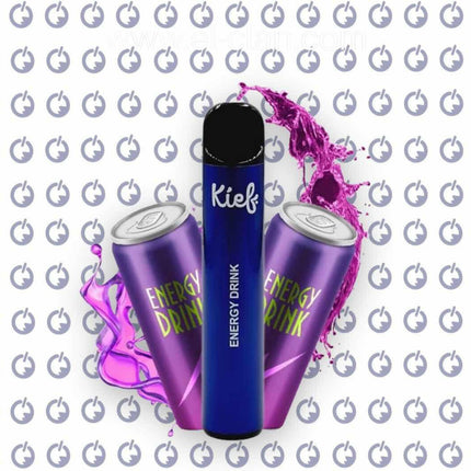 Kief 2000 Energy Drink disposable مشروب الطاقة - Xtra Flavors -  الكلان فيب el-clan.