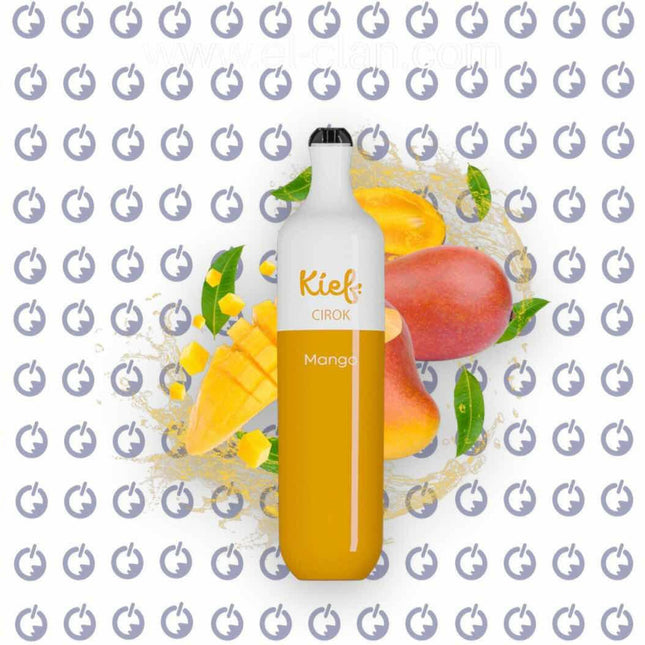 Kief Cirok Mango disposable مانجو - Xtra Flavors -  الكلان فيب el-clan.