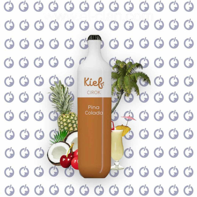Kief Cirok Pina Colada disposable اناناس جوزهند - Xtra Flavors -  الكلان فيب el-clan.