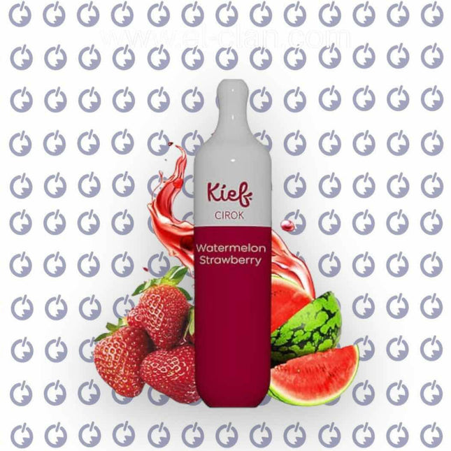 Kief Cirok Watermelon Strawberry disposable فراوله بطيخ - Xtra Flavors -  الكلان فيب el-clan.