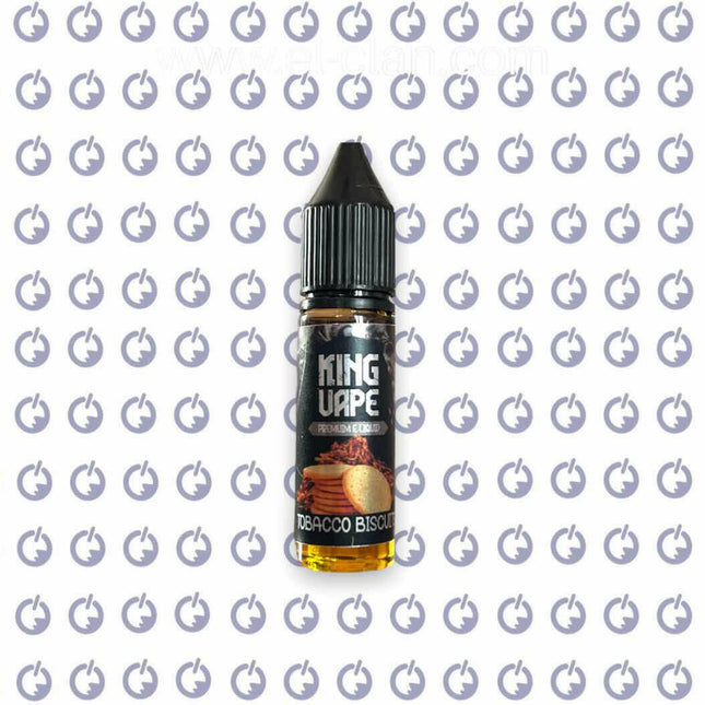 King Vape⁩ SaltNic Tobacco Biscuits توباكو بسكويت - King Vape E-Juice -  الكلان فيب el-clan.