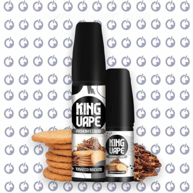 King Vape Tobacco Biscuits توباكو بسكويت - King Vape E-Juice -  الكلان فيب el-clan.