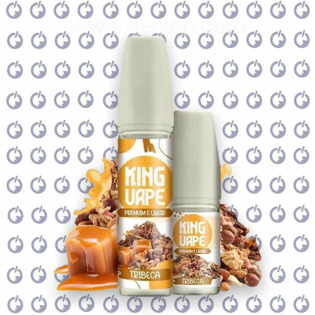 فيب كينج فيب تريبكا بنكهة توباكو كراميل ومكسرات بزجاجة 30 مل من King Vape E-Juice