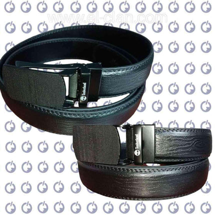 Leather Belt حزام جلد طبيعي رجالى - Men's belt -  الكلان فيب el-clan.