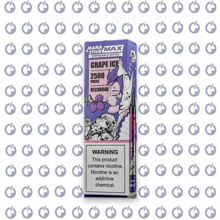 LostVape ManaStick Max Grape ice disposable عنب ساقع - Lost Vape -  الكلان فيب el-clan.