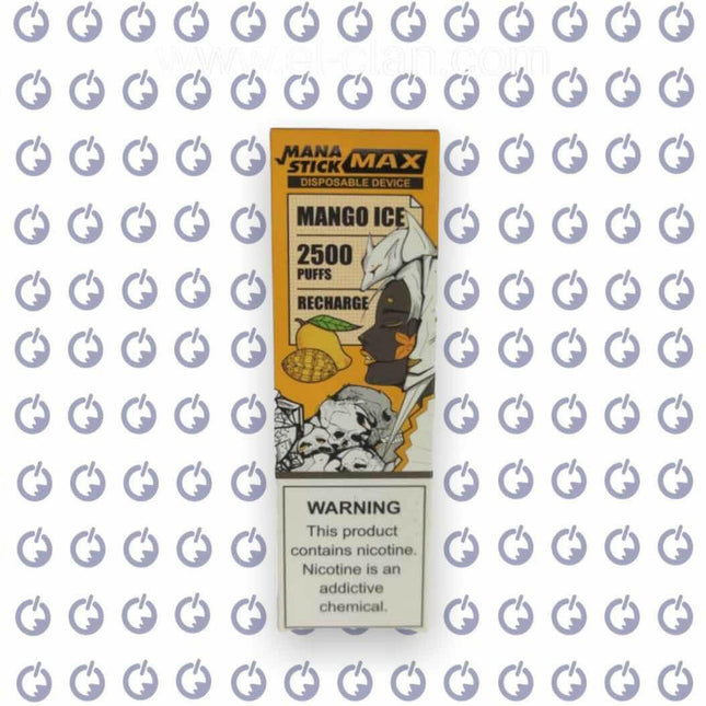 LostVape ManaStick Max Mango ice disposable مانجو ساقع - Lost Vape -  الكلان فيب el-clan.