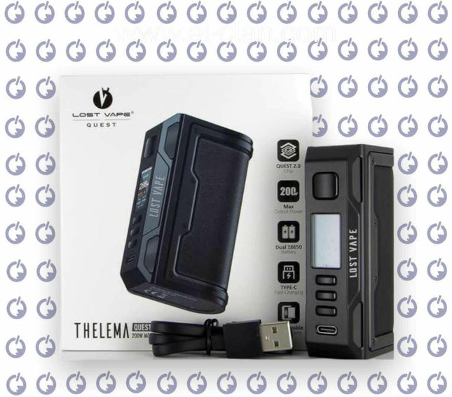 Lostvape Quest Thelema 200W Mod ثليما 200 مود - Lost Vape -  الكلان فيب el-clan.