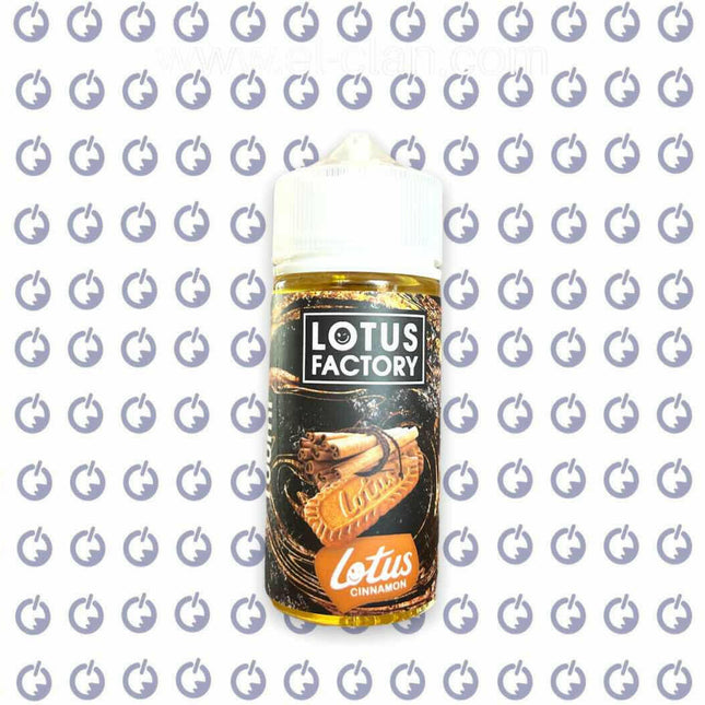 Lotus Factory Cinnamon بسكويت قرفه - Lotus Factory E-Juice -  الكلان فيب el-clan.