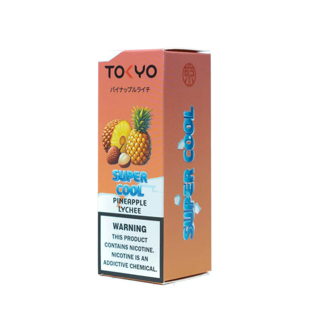 Tokyo SaltNic Super Cool Pineapple Lychee ليتشي اناناس ساقع