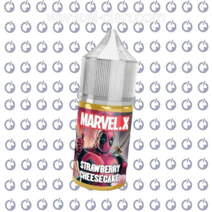 Marvel.X Strawberry Cheesecake فراولة شيز كيك - Marvel.X E-Juice -  الكلان فيب el-clan.