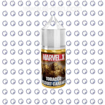 Marvel.X Tobacco Biscuit Carmel - Marvel.X E-Juice -  الكلان فيب el-clan.