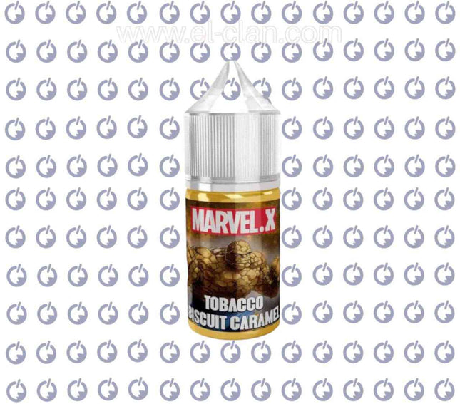 Marvel.X Tobacco Biscuit Carmel - Marvel.X E-Juice -  الكلان فيب el-clan.