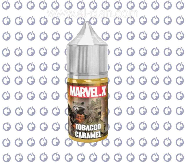 Marvel.X Tobacco Carmel توباكو كراميل - Marvel.X E-Juice -  الكلان فيب el-clan.