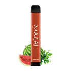 Mazaj Flow 2K Lush Ice disposable vape with watermelon flavor, 2000 puffs, salt nicotine, by Mazaj Disposable.