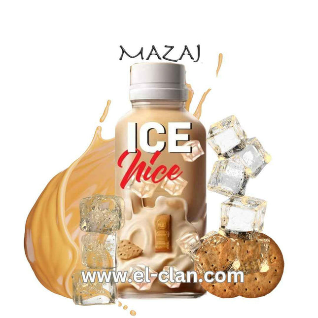 Mazaj Ice Nice بسكويت نايس ساقع - Mazaj E-Juice -  الكلان فيب el-clan.