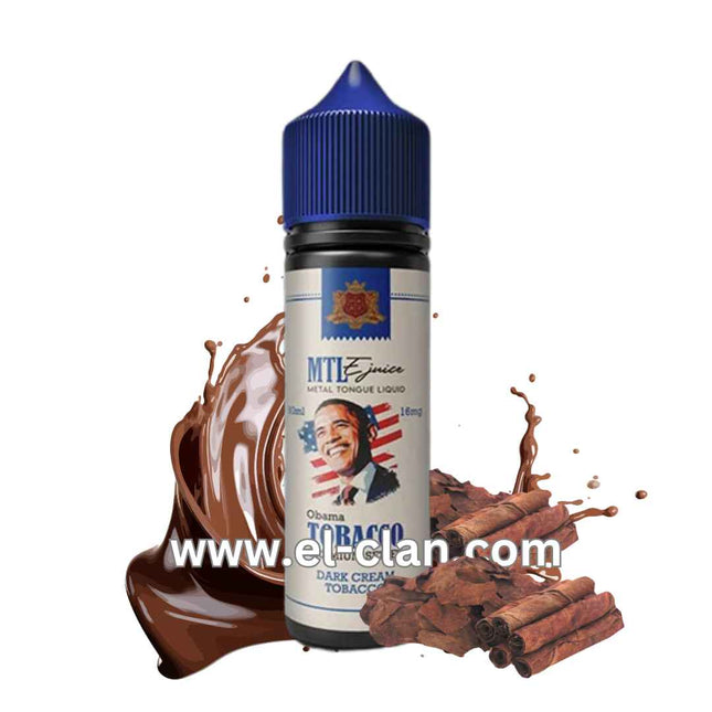 Metal Tongue Dark Cream Tobacco تبغ كريمي - Metal Tongue e-juice -  الكلان فيب el-clan.