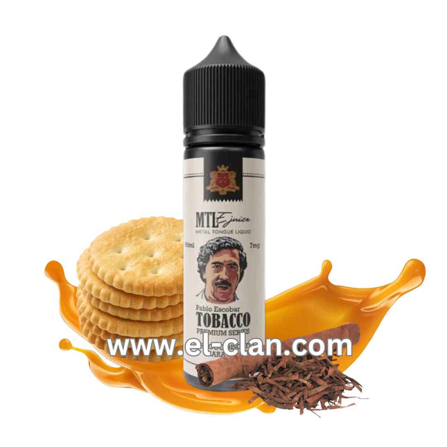 Metal Tongue Tobacco Biscuits Caramel بسكويت تبغ كراميل - Metal Tongue e-juice -  الكلان فيب el-clan.