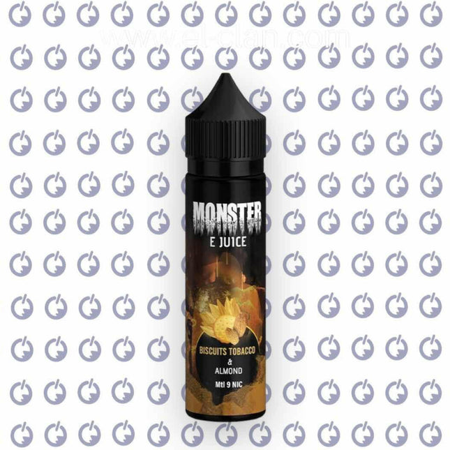 Monster Biscuits Tobacco Almond تبغ بسكويت لوز - Monster E-Juice -  الكلان فيب el-clan.