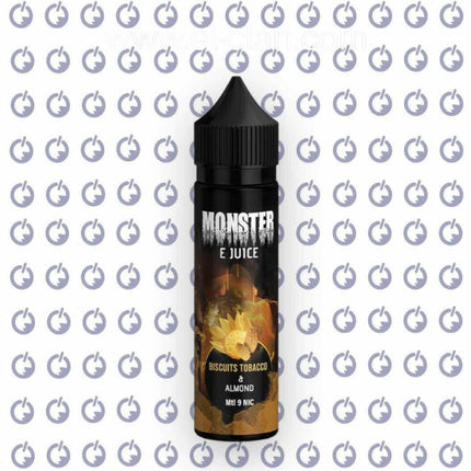 Monster Biscuits Tobacco Almond تبغ بسكويت لوز - Monster E-Juice -  الكلان فيب el-clan.