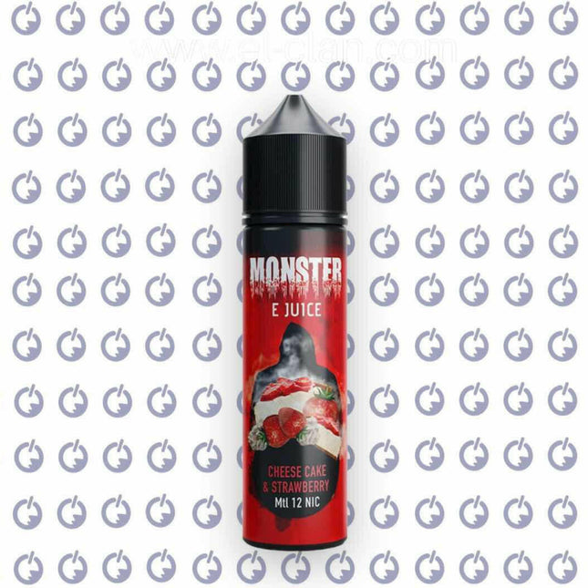 Monster Cheesecake Strawberry تشيزكيك فراوله - Monster E-Juice -  الكلان فيب el-clan.