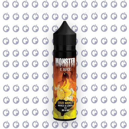 Monster Sour Mango مانجو ليمون ساقع - Monster E-Juice -  الكلان فيب el-clan.