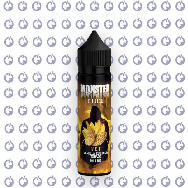 Monster VCT تبغ فانيلا كاستر - Monster E-Juice -  الكلان فيب el-clan.