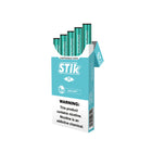 Set of five Mosmo disposable mint gum sticks, in a sleek inb - disposable design, featuring fresh mint flavor.