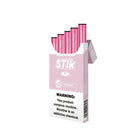 Pink Burst Mosmo Stick disposable vape with strawberry, grapefruit, and berry flavors, 5-pack, in a sleek design.