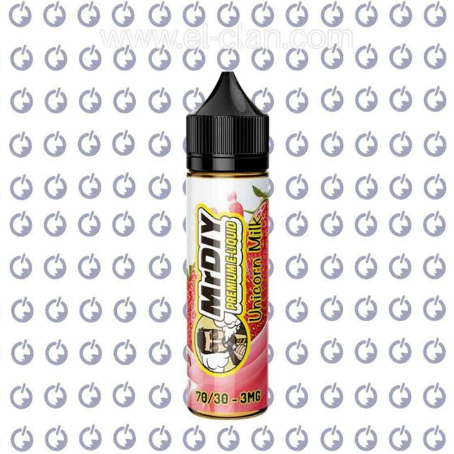 ⁨⁨⁨Mr DIY Unicorn Milk فراولة لبن ⁩⁩⁩⁩ - Mr DIY E-Juice -  الكلان فيب el-clan.